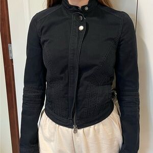 Armani Exchange Black Utility Jacket